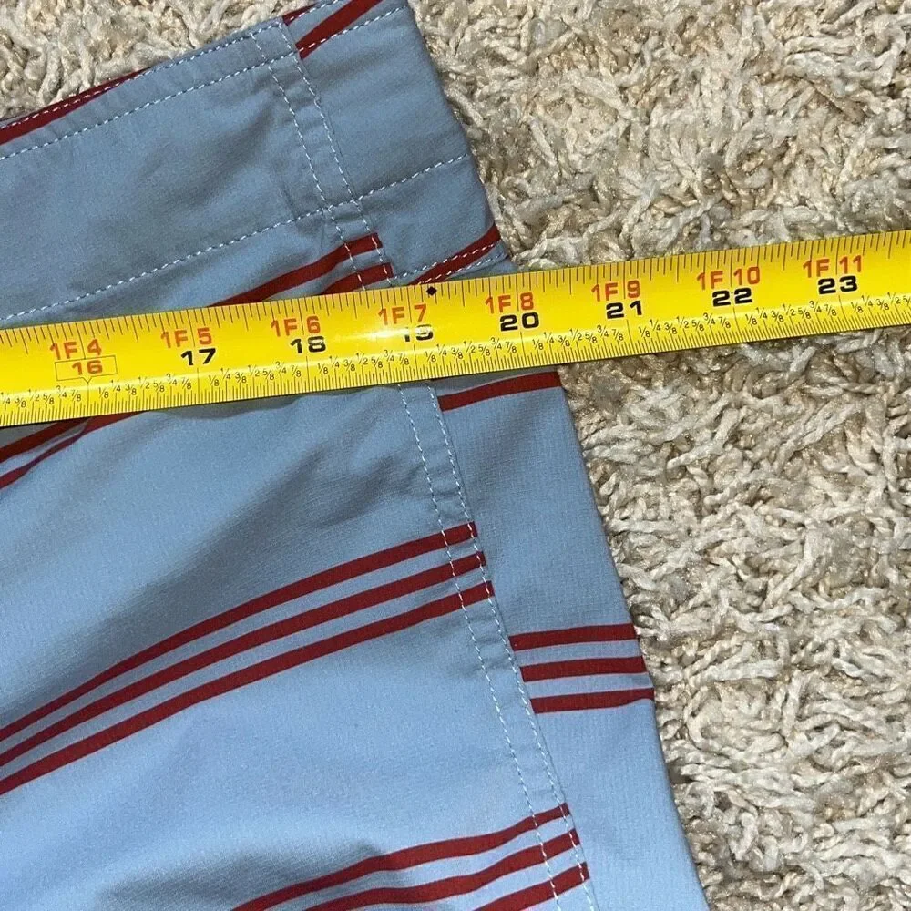 Vintage Patagonia Men's Size 38 Linerless Striped Zip Pocket Board Shorts